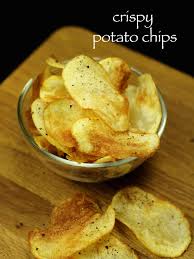 Potato Chips Recipe Homemade Potato Wafers Aloo Chips Recipe Recipe Potato Chip Recipes Potato Wafers Homemade Recipes