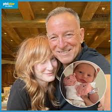 BRUCE SPRINGSTEEN WELCOMES FIRST GRANDCHILD Bruce Springsteen's wife, Patti  Scialfa, took to Instagram to share photos of their newborn granddaughter,  Lily Harper Springsteen. Lily Harper is the daughter of Sam Springsteen, the