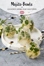Mojitobowle Rezept Winter Cocktails Bowle Rezepte Mit Alkohol Bowle Rezept