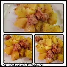 Pommes De Terres Et Saucisse De Toulouse Au Vin Blanc En 2020 Avec Images Pomme De Terre Saucisse De Toulouse Tarte Pomme De Terre