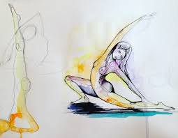 Maybe you would like to learn more about one of these? Yoga Sketches Iii On Behance