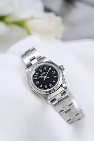 rolex オイスターパーペチュアル 76030 ブラック 腕時計 レディース 腕時計 レディース