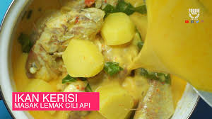 Masak lemak cili api, kuching, malaysia. Foodie Media Ikan Kerisi Masak Lemak Cili Api Fish In Coconut Cream With Birds Eye Chili Facebook