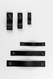 Black leather pull lade #1. Pin On Hardware