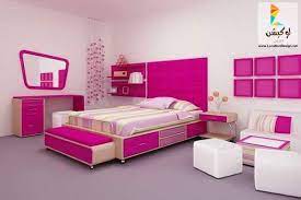 أحدث الوان و دهانات ورسومات غرف نوم اطفال بنات باللون البمبي الوردي لوكشين ديزين نت home decor sister bedroom girls bedroom