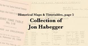 Historical Railroad Maps Timetables Page 5 Collection Of
