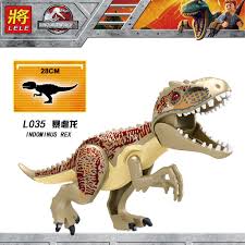2pcs/set xxl large dinosaur figure indominus rex full size blocks fit lego toys. Indominus Rex Building Blocks Big Dinosaur Toys Jurassic Park Lego Toy L035 Shopee Malaysia