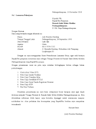 Mengapa surat lamaran kerja di lengkapi? Surat Lamaran Kerja