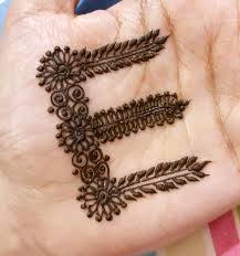 Select from 4207 premium mehndi designs of the highest quality. Mehndi Designs Alphabet E Henna Heena Henne Facebook