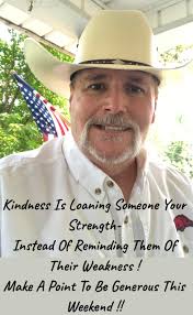 Being kind shows great self discipline and strength