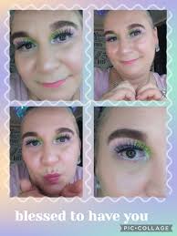 Lexie Hull's epic makeup look with Dazzle Dry