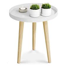Zaybj Xrxy Side Table Simple Solid Wood Mini Small Round Table Bedroom Table Corner Bedside Table Bal Simple Coffee Table Sofa Side Table Corner Bedside Table