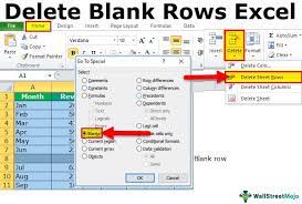 It will select the entire row. Remove Blank Rows In Excel Top Tips To Delete Blank Rows