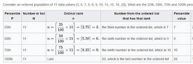 Calculate Percentile From A Long Array Stack Overflow