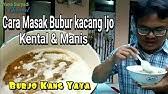 2 sudu besar biji sagu. Rahasia Cara Membuat Bubur Kacang Ijo Enak Seperti Tukang Bubur Keliling Youtube