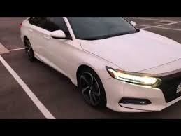 Maybe you would like to learn more about one of these? My New White 2018 Honda Accord Sport 2 0t With Tinted Windows A Must Youtube Honda Accord Sport Accord Sport 2018 Honda Accord