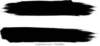 Grunge Paint Stripe Vector Brush Stroke Distressed Banner Black Isolated Paintbrush Collection Modern Texture Paint Stripes Vector Brush Cool Paintings