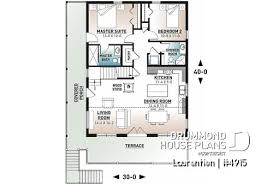 The platform offers free house plans, floor plans and green house plans you can download. Sloped Lot House Plans Walkout Basement Drummond House Plans