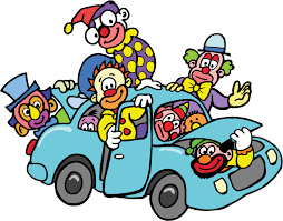 Image result for clowns in a car meme