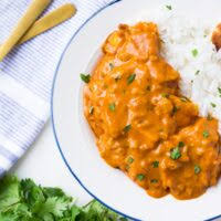 An indian butter chicken recipe, butter chicken or chicken makhani can vary greatly from restaurant to restaurant, and region to region. Vegan Butter Chicken Nora Cooks