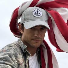 Ashton Kutcher reppin the EAST ⚓️ Give this a SHARE or Comment your  hometown to be entered to win a hat! 🧢 EASTCOASTLIFESTYLE.com