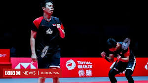 24 juli greysia polii/apriyani rahayu vs chow mei kuan/lee meng yean (malaysia). Bwf World Tour Hendra Ahsan Juara Kevin Marcus Jadi Pr Khusus Bbc News Indonesia