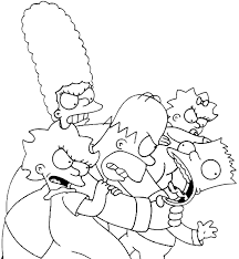 Simpsons Ausmalbilder Malen Ausmalbilder Ausmalen Bilder Zum Ausdrucken