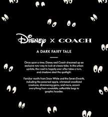 Coach Dark Disney In Magazine At Neiman Marcus