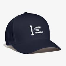 Flippin Sweet Gear I Found This Humerus Funny Bone Baseball Cap Bones Funny Baseball Cap Cap