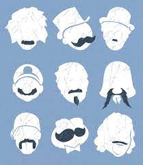 Classic Mustaches Moustache Famous Mustaches Character Design