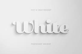 Maybe you would like to learn more about one of these? Freebie White 3d Text Effect Download On The Designest