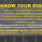 Know Your Rights event image