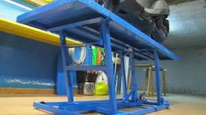 Our favorite motorcycle lift table is made mainly out of wood, but it doesn't feature the same mechanical action as a professional lift table. How To Build A Home Made Diy Motorcycle Lift