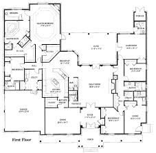 European Style House Plan 4 Beds 3 5 Baths 2707 Sq Ft Plan 119 120 House Plans House Layouts House Floor Plans