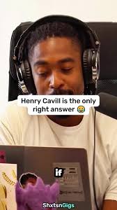 Henry Cavill is the only right answer 😂 #shxtsngigs #podcast