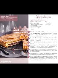Galette Choco Tupperware Recepten