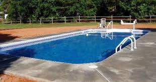 16 X 32 Inground Swimming Pool Installed Swimming Pool Landscaping Swimming Pools Inground Pool