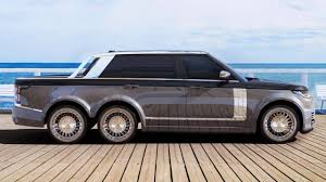 Range Rover Velar Pickup Render Truck Blends Style With Utility