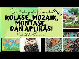 Persamaan ketiganya adalah karya seni tempel dan yang akan kita bahas adalah perbedaan kolase, montase dan mozaik. Materi Matematika Kelas 4 Pembulatan Pecahan Youtube