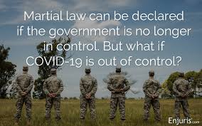 Martial law is the imposition of direct military control of normal civil functions or suspension of civil law by a government, especially in response to a temporary emergency where civil forces are. Martial Law And Coronavirus What Are My Rights If I M Injured