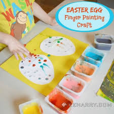 Easter Egg Finger Painting Craft For Toddlers And Kids Easter Craft Activities Easter Activities For Kids Easter Arts And Crafts