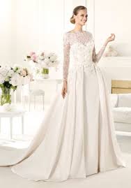 Saying yes to all these dresses. Elie By Elie Saab Monet Embroidered Long Sleeves Satin Ball Gown Designer Bridal Room