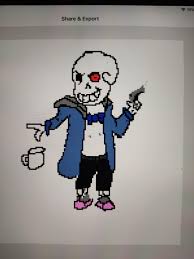 Making sans undertale megalovania diorama. I Made Sudden Changes Sans With A Reference Photo Undertaleau