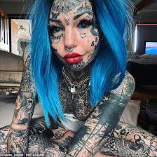 We are the historians, practitioners and appreciators of body modification. Amber Luke Shares Never Before Seen Picture Before Spending 120k On Body Modifications And Tattoos Daily Mail Online