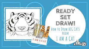 In this drawing tutorial, the team of drawingforall.net will show you how to draw please enter your email address receive free weekly tutorial in your email. Ready Set Draw How To Draw Big Cats From I Am A Cat Youtube
