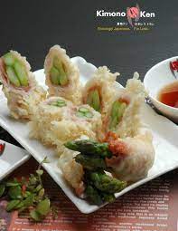bacon asparagus tempura kimonoken1 recipes tempura food