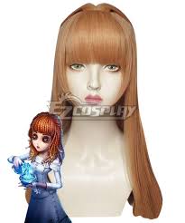 Identity V Edward Scissorhands Kim Boggs Orange Cosplay Wig