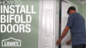 1 ¾ and 1 3/8 inch options. How To Install Bifold Doors Youtube