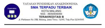 Maybe you would like to learn more about one of these? 17 Contoh Kop Surat Lengkap Organisasi Perusahaan Sekolah Niaga Yayasan