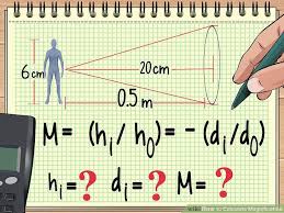 how to calculate magnification 12 steps with pictures